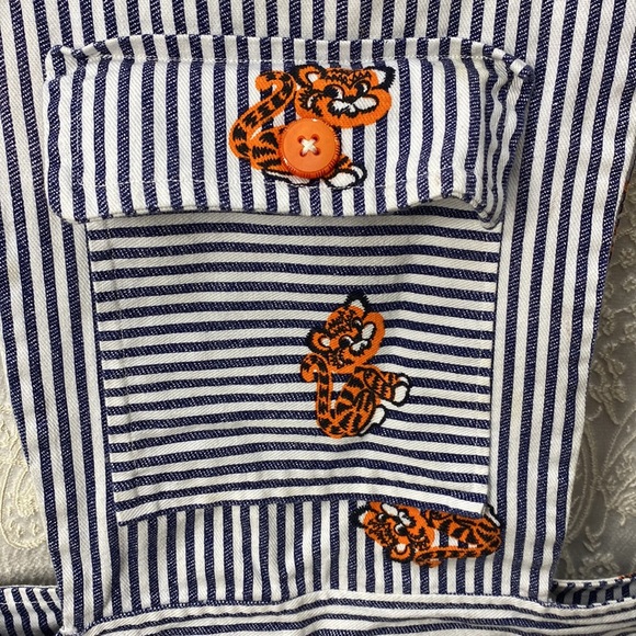Vintage overalls w tiger - Picture 8 of 9